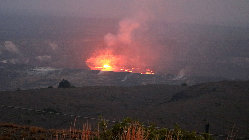 【キラウエア火山】現在もなお噴火活動を続けています